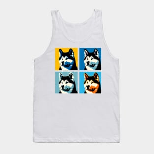 Akita Pop Art - Dog Lover Gifts Tank Top